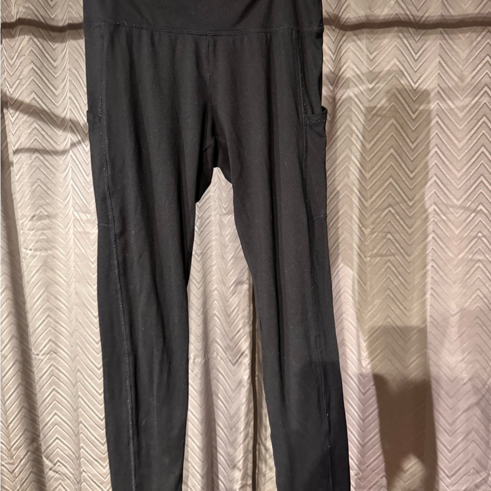 Black High-Waisted Leggings